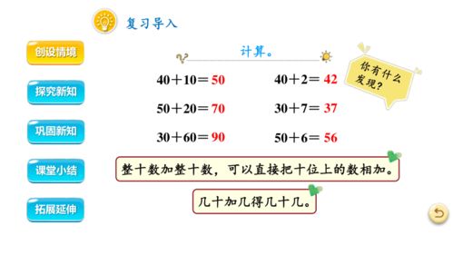 兩位數加一位數（不進位）、整十數 趣味數字課堂